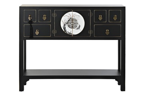 Consolle cinese nera orientale - cinese,