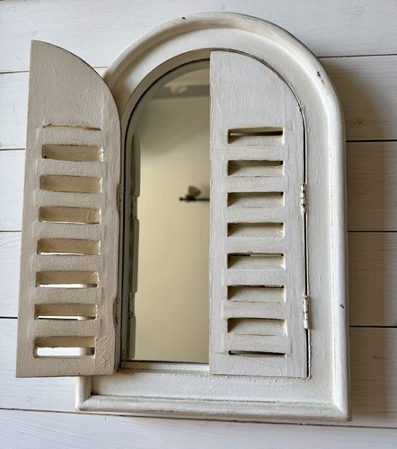 Specchio persiana bianco - a,