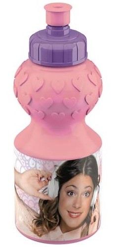 Borraccia sport violetta - borraccia,