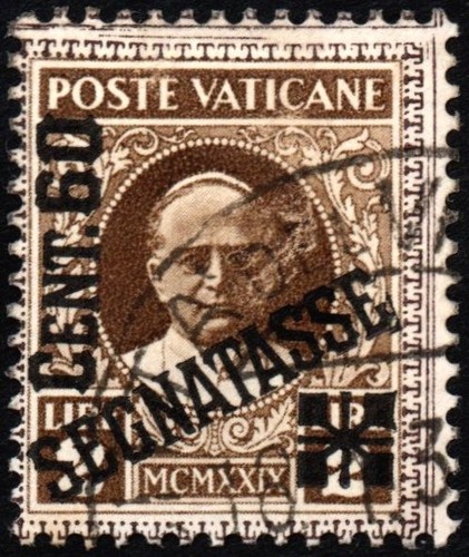 Vaticano 1931 segnatasse - vaticano,