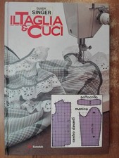 Guida Singer TAGLIA E & CUCI Euroclub 1980 abbigliamento moda cucito modelli