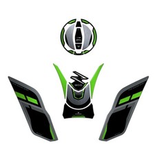 Kit Adesivi Resinati 3D Serbatoio moto Kawasaki Z900 Z 900 SE 2025 compatibili