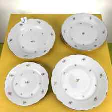 piatti vintage in ceramica con fiori pk veb, 6 pezzi