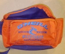 O'NEILL Santa Cruz West Coast Surf NEW NWT Vintage Marsupio Paninaro Pouch Bag