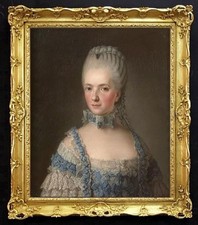 Antico dipinto olio fatto a