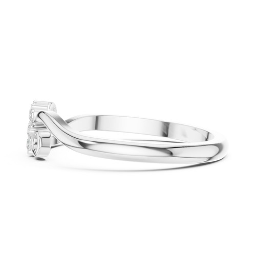 Anello sposa con - con, fiori