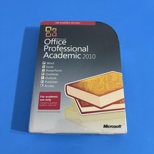 Microsoft Office Professional Pro 2010 accademico nuovo