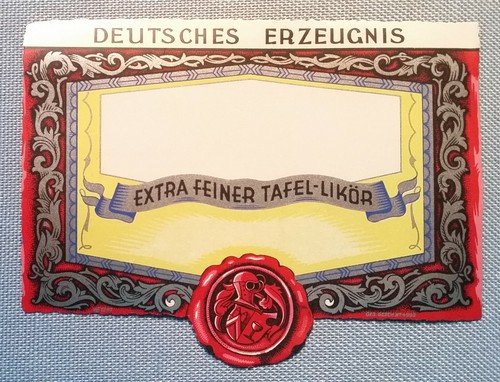 Vecchio etichetta liquore - di,