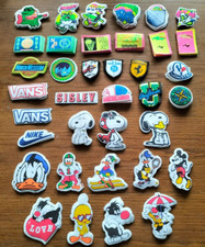 Lotto 36 Toppe Patch Anni 80 Nike Snoopy Paperino Moncler  Vans Stone-Island ecc