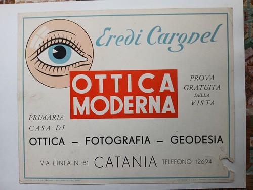 Locandina oculistica - locandina, –