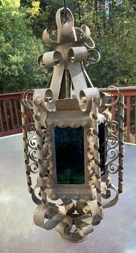 Lampada sospensione vintage - a,