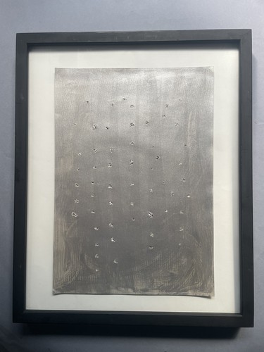 Lucio fontana quadro originale - fontana,