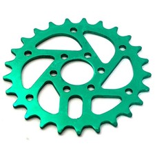 Corona BMX KHE 25T verde CNC