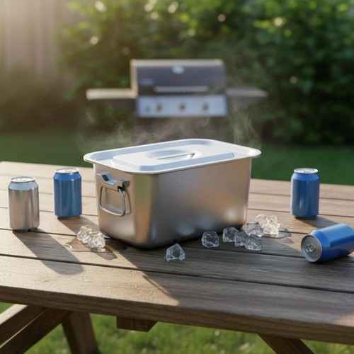 Vaschetta acciaio inox - in,