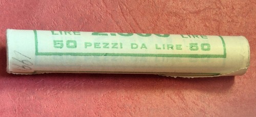 Rotolino lire 1991 vulcano - 50,