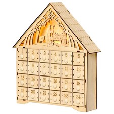 Homcom calendario dell avvento - homcom, dell'avvento