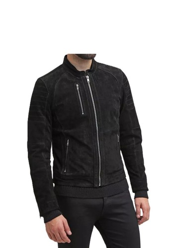 Giacca motociclista nera in - motociclista,