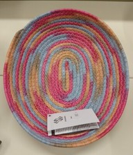 CESTO CESTINO OVALE IN RAFFIA