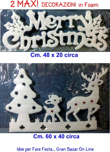 Natale decorazioni augurali - 2,