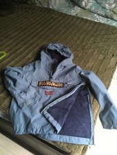 Napapijri N0YGY9 Giacca con Cappuccio per Bambini di 10 Anni - Verde