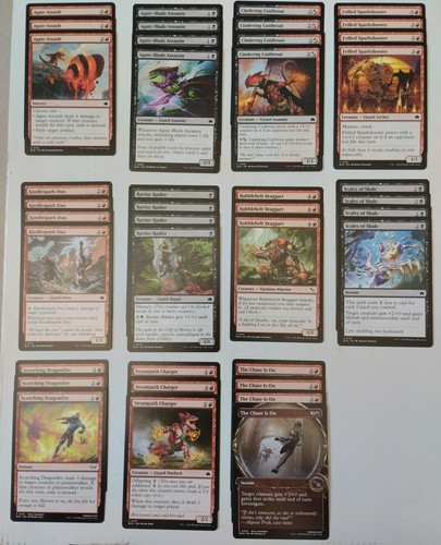 Deck lizard burn pauper radkos - lizard,