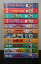 Walt Disney Cartoon Classics Collezione  11 VHS_ 1994-1995 🇮🇹