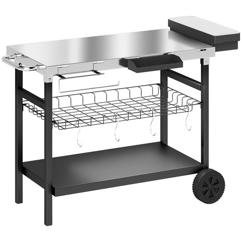 Carrello barbecue esterno - barbecue,