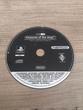 Treasures of the Deep PS1 PAL Namco Sony copia promozionale da rivedere gioco completo!