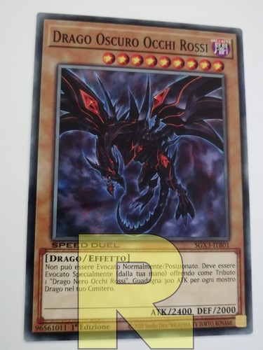 Drago oscuro occhi rossi - oscuro, ®