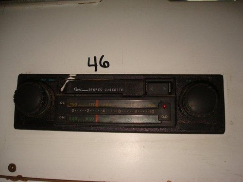 Autoradio vintage vecchia - autoradio, vintage.