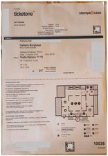 n.2 Biglietti Galleria