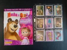 album figurine vuoto Panini MASHA e ORSO Momenti magici con set completo