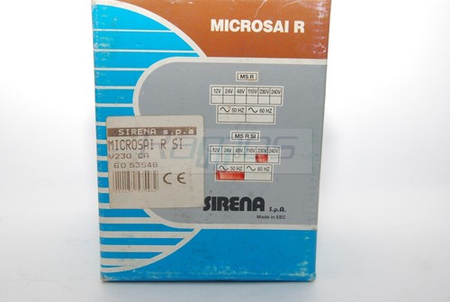 Microsai sirena segnalatore - sirena,
