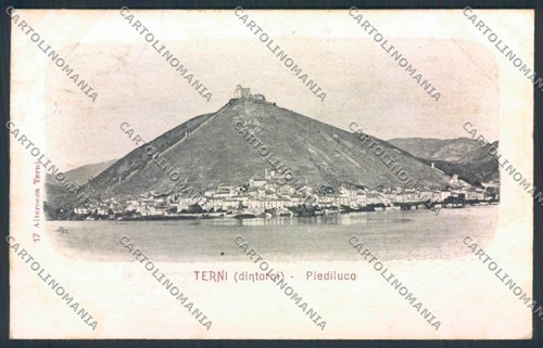 Terni piediluco cartolina - terni,