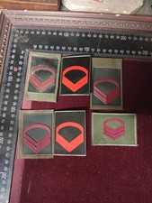 LOTTO TOPPE GRADI PATCH GRADUATO 1° CAPORALMAGGIORE ESERCITO ITALIANO RARITA'!