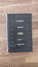 Giacomo Leopardi. Epistolario. Vol 1. 1849. Prima Edizione Le Monnier. Nota Bene