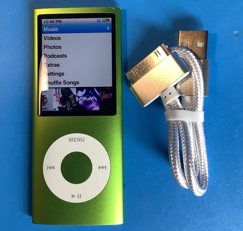 Green 16gb ipod - green, nano