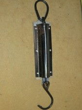 vecchia bilancia da appendere in ferro MZUP KRAKOW WAGA DOMOWA HANDLOWYCH per di