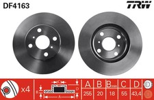 Set freni disco trw - set,