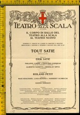 Teatro alla Scala Locandina