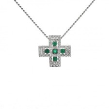 Collana con Croce Belle Epoque