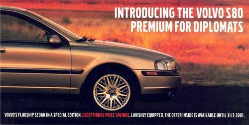 Catalogue brochure volvo s80 - brochure,