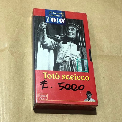 Videocassetta vhs toto - videocassetta, toto'