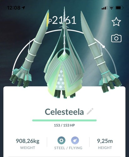 Celesteela pokemon gen7 - celesteela, go