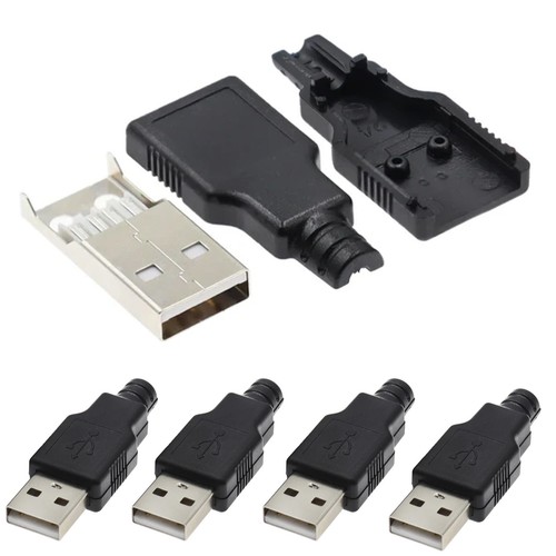 Connettore usb maschio volante - connettore,