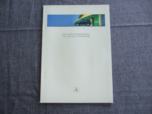 Mercedes prospekt g - prospekt,