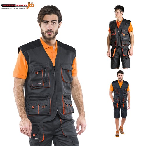 Gilet lavoro multi tasche - da,