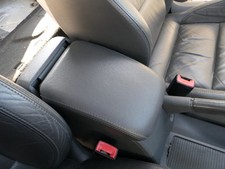 VW Golf 5 / 6 Bracciolo Centrale Regolabile In Pelle Nera