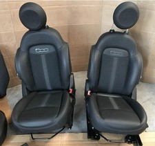 Sedili Originali Fiat 500x Sport Cuciture Rosse Tappezzeria Con Pannelli