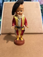 Bambola souvenir vintage doll. Guardia svizzera Città del Vaticano Bambino